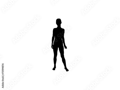 Black silhouette woman standing.black vector silhouettes of standing women in different poses.Girls woman sexy posing gestures set vector silhouette.silhouettes of men and women on a white background.