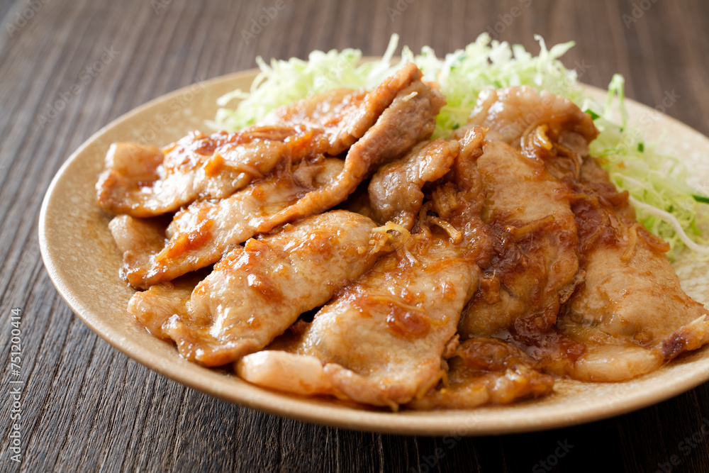 豚肉のしょうが焼き 豚肉のしょうが焼き