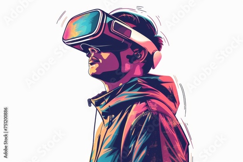 VR Coordinated Mixed Virtual Reality Goggles for Open-source development. Augmented reality Glasses Holiday. 3D Future Technology Indestructible Headset Gadget and Iteration Wearable Equipment