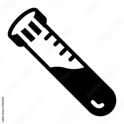 test tube Solid icon