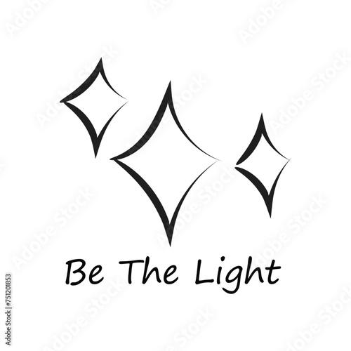 Christian typography design for Tattoo. The message of the Gospel of Jesus Christ. Bible lesson for kids or use as poster, card, flyer or T Shirt