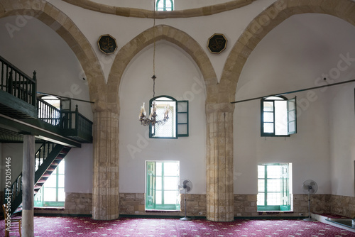 Muslim mosque interior  quiet place of prayer