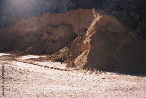 in a quarry photo