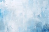 Blue Paint Texture - Abstract Art Background with Brush Strokes in Shades of Blue and Grey.