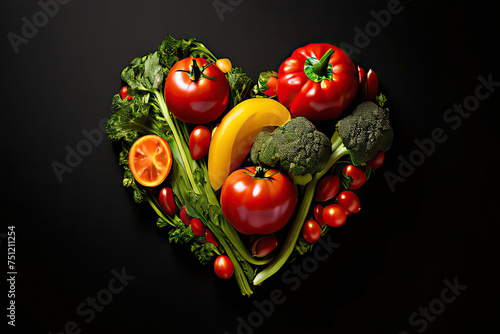 heart shaped vegetable