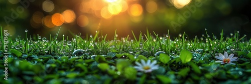 Fresh Spring Green Grass Bokeh Sunlight, HD, Background Wallpaper, Desktop Wallpaper