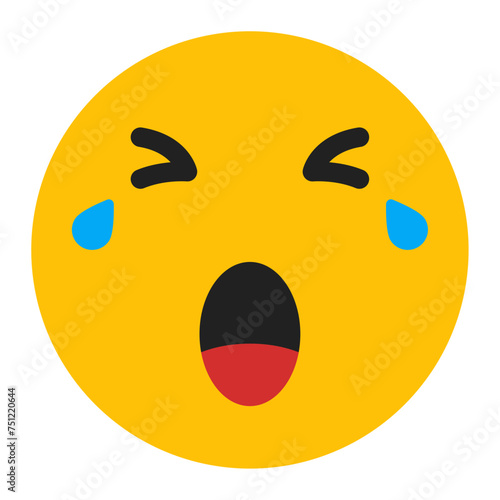 crying face icon 