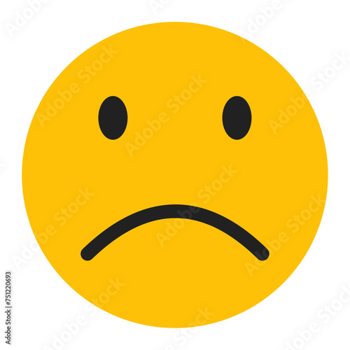 sad face icon 