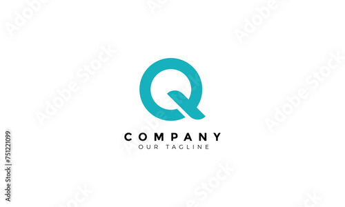 Abstract/elegant/geomatric logo design letter Q for company