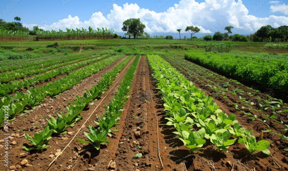  farms and growing useful crops Planting 