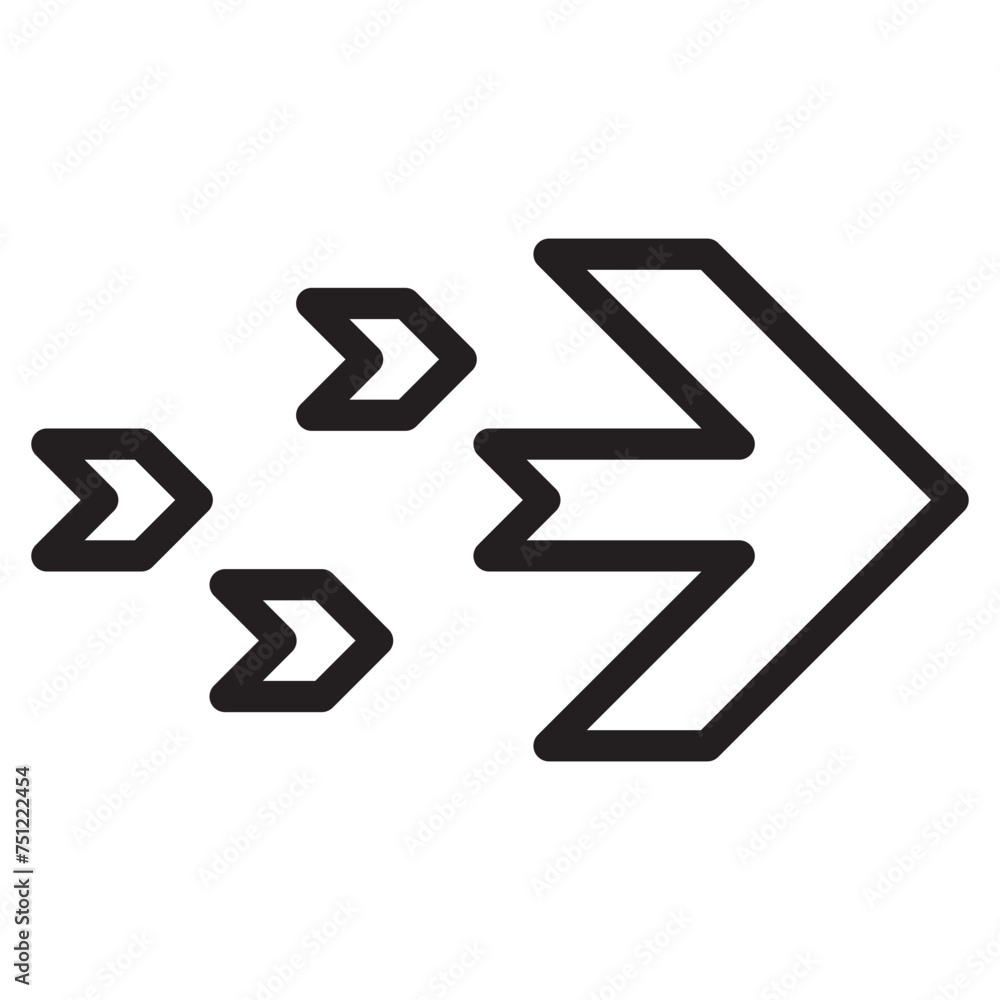 Illustration of arrow, Modern simple arrow, Button, Cursor Illustration of arrow, Modern simple arrow, Button, Cursor