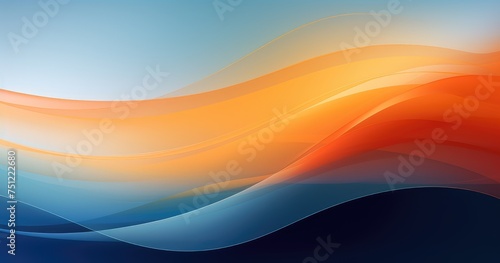 range waves abstract gradient background