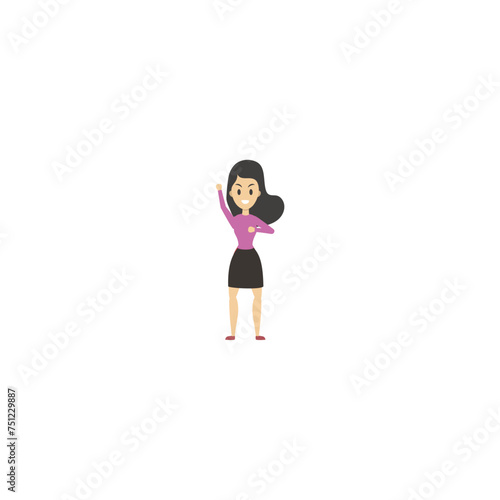 vector mother's day mother with pose people