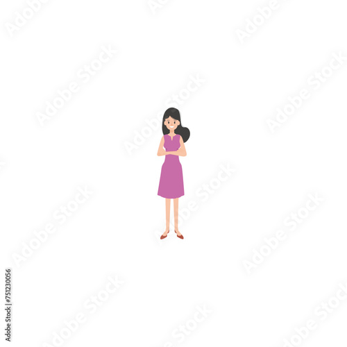 vector mother's day mother with pose people