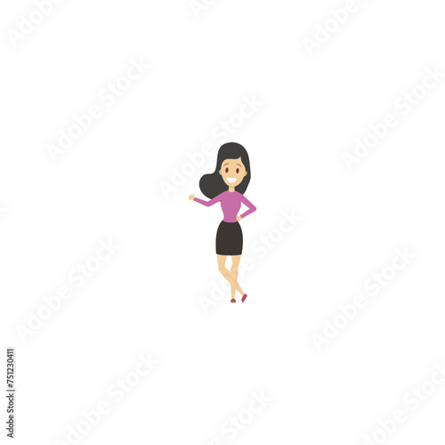 vector mother's day mother with pose people