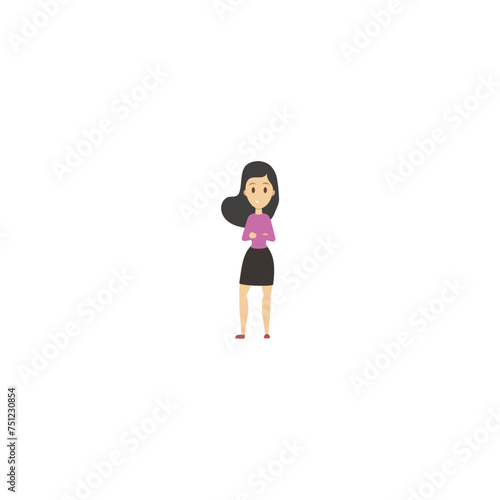 vector mother's day mother with pose people