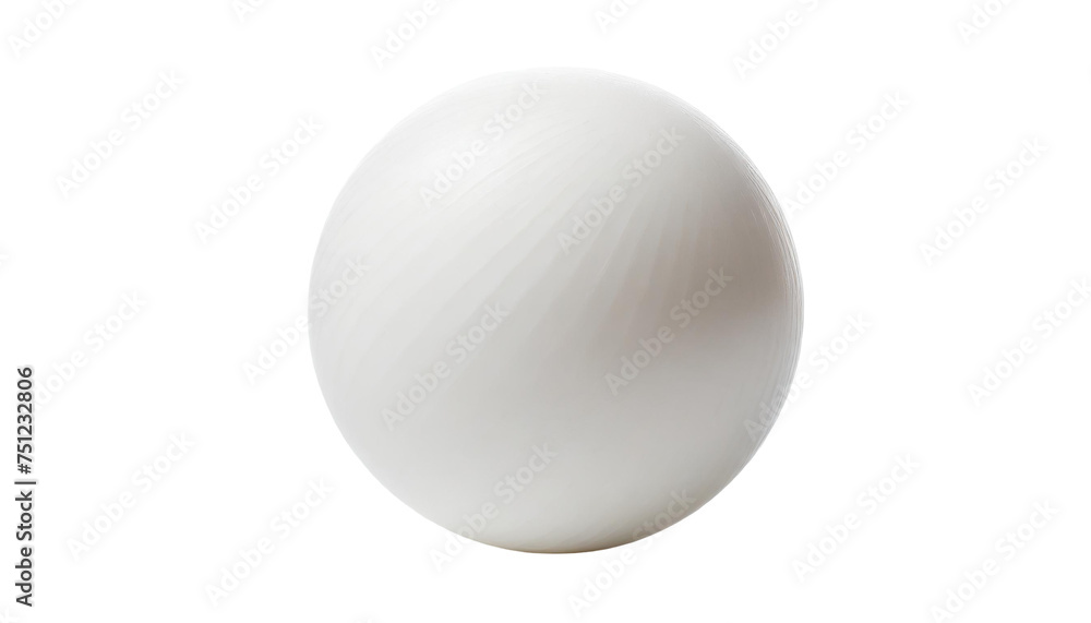 White sphere on Transparent Background. White sphere on Transparent Background.