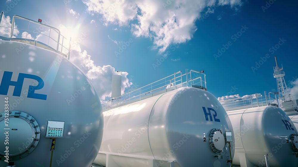 Hydrogen Gas tank renewable energy production - Hydrogen Gas tank renewable energy production -