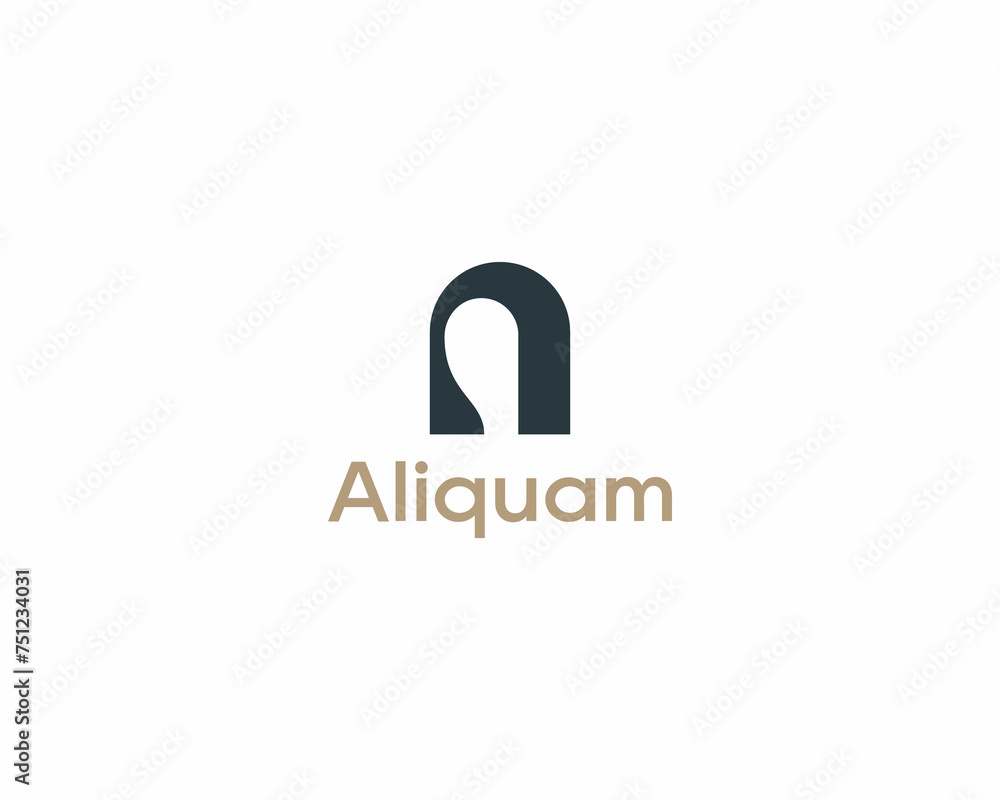 Abstract woman profile minimalist logo. Hair care shampoo logotype. Elegant beauty salon hairdresser stylist sign. Abstract woman profile minimalist logo. Hair care shampoo logotype. Elegant beauty salon hairdresser stylist sign.