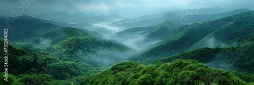 Panorama Green Hills Retezat Mountains, HD, Background Wallpaper, Desktop Wallpaper