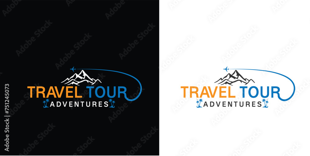 The best tour logo design The best tour logo design