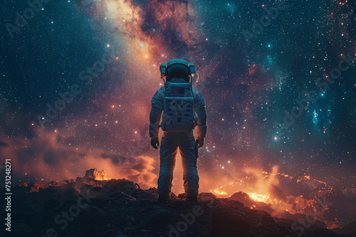 Exploring the Milky Way astronauts perspective infinite wonder