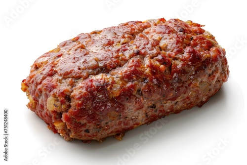 Meatloaf Icon Isolated on Transparent Background