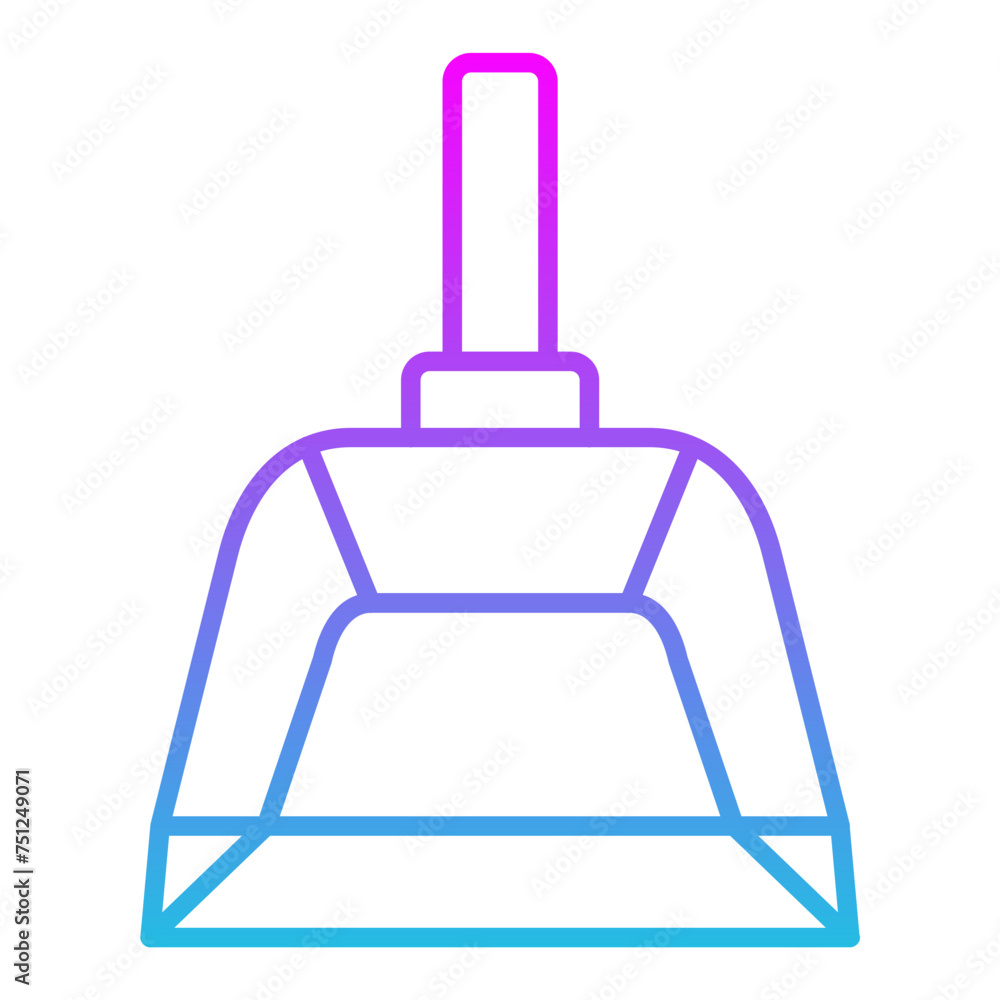 Fototapeta premium Dustpan Icon