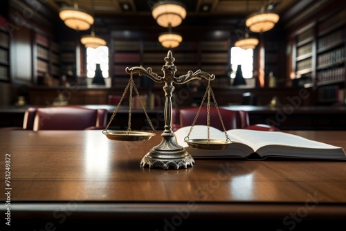 Lawyer concepts to testify to clients and to provide counseling in cases photo
