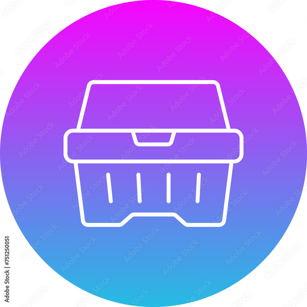 Styrofoam Icon Styrofoam Icon