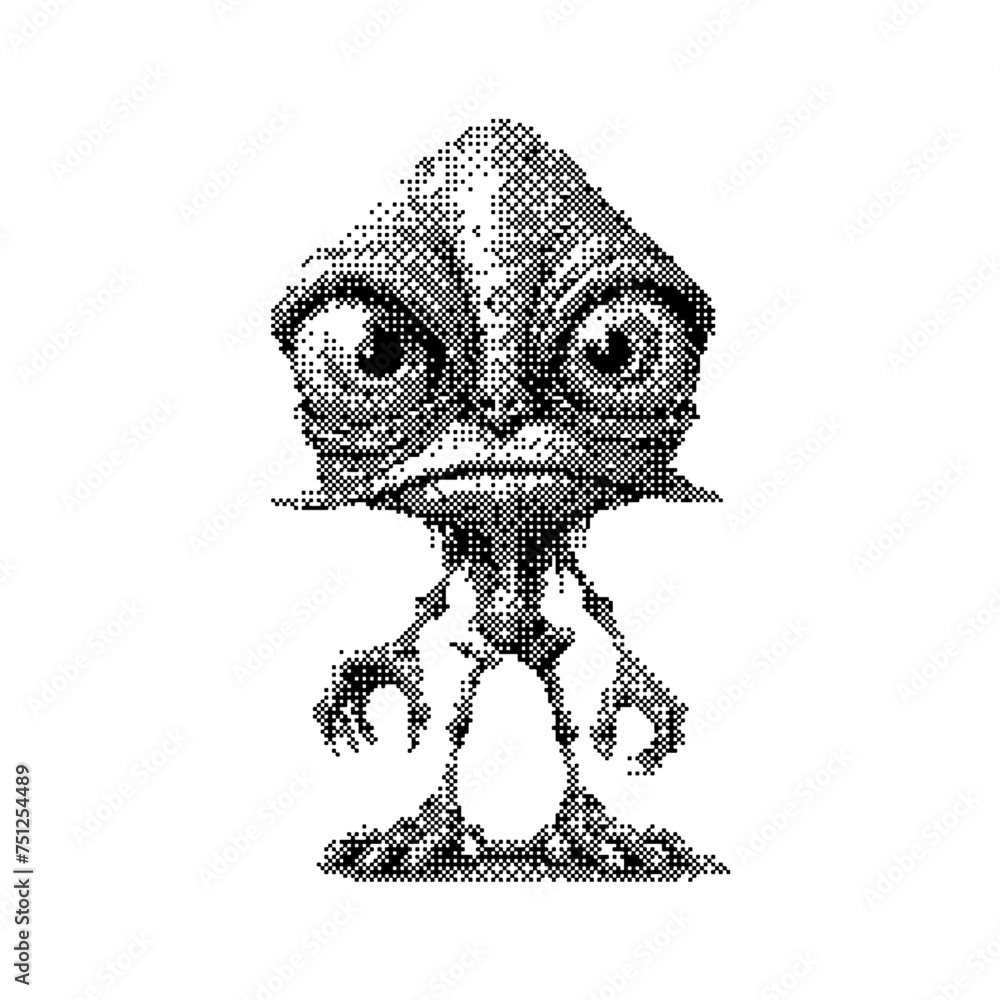 Vecteur Stock Abstract Dithering Vector Shapes Objects Illustrator ...