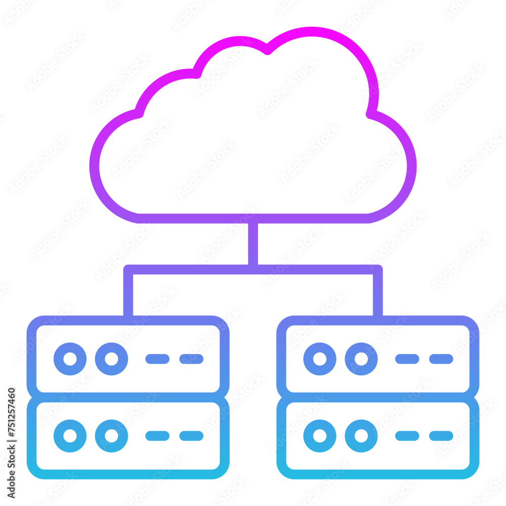 Cloud Storage Icon Cloud Storage Icon