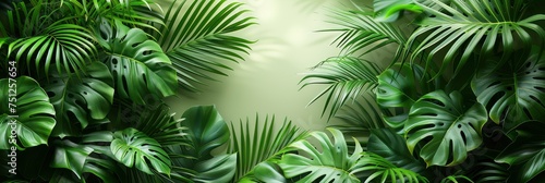 Side View Green Tropical Palm Leaf  HD  Background Wallpaper  Desktop Wallpaper