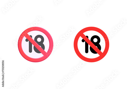 No one under eighteen