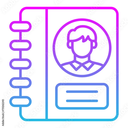 Phone Book Icon