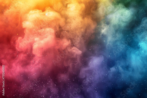 Rainbow smoke08
