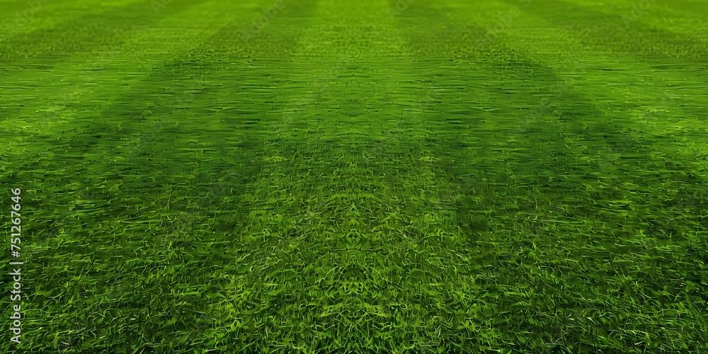 Green Landscape Under Cloudy Sky