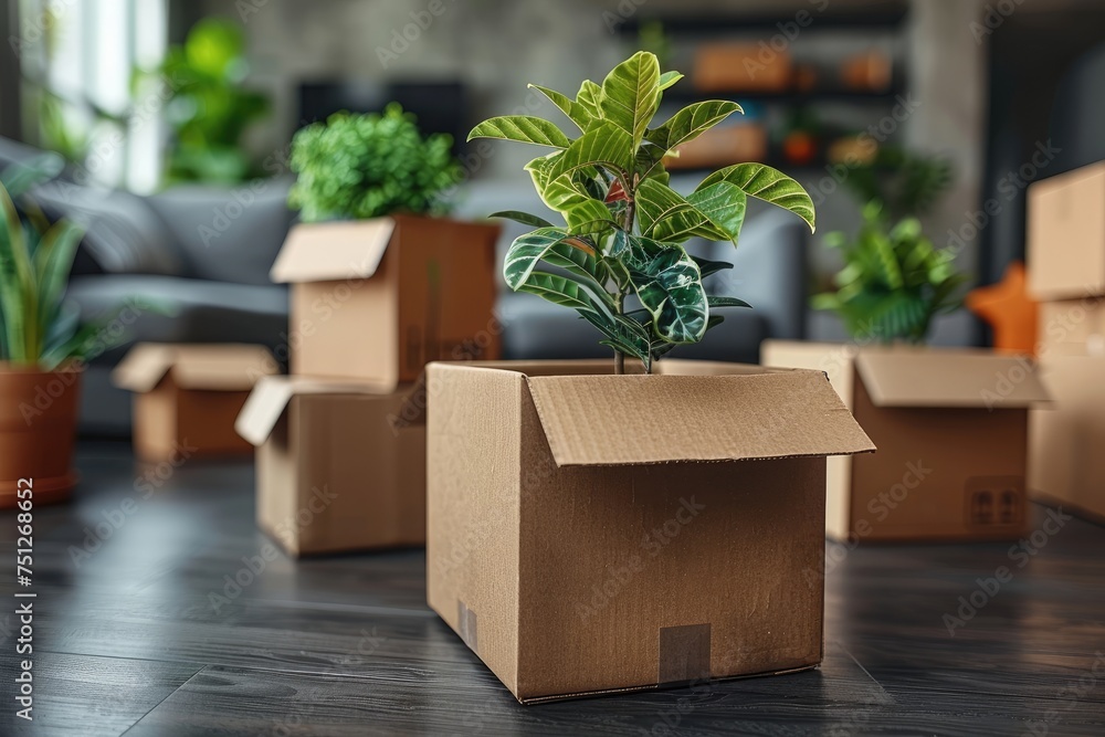 a bunch of moving boxes in a house of all different types and sizes professional photography a bunch of moving boxes in a house of all different types and sizes professional photography