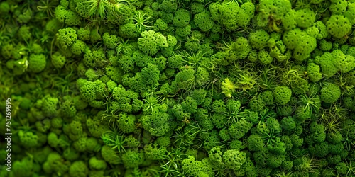 Lush Green Wall of Nature