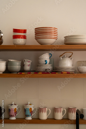 Cozy kitchen detail photo