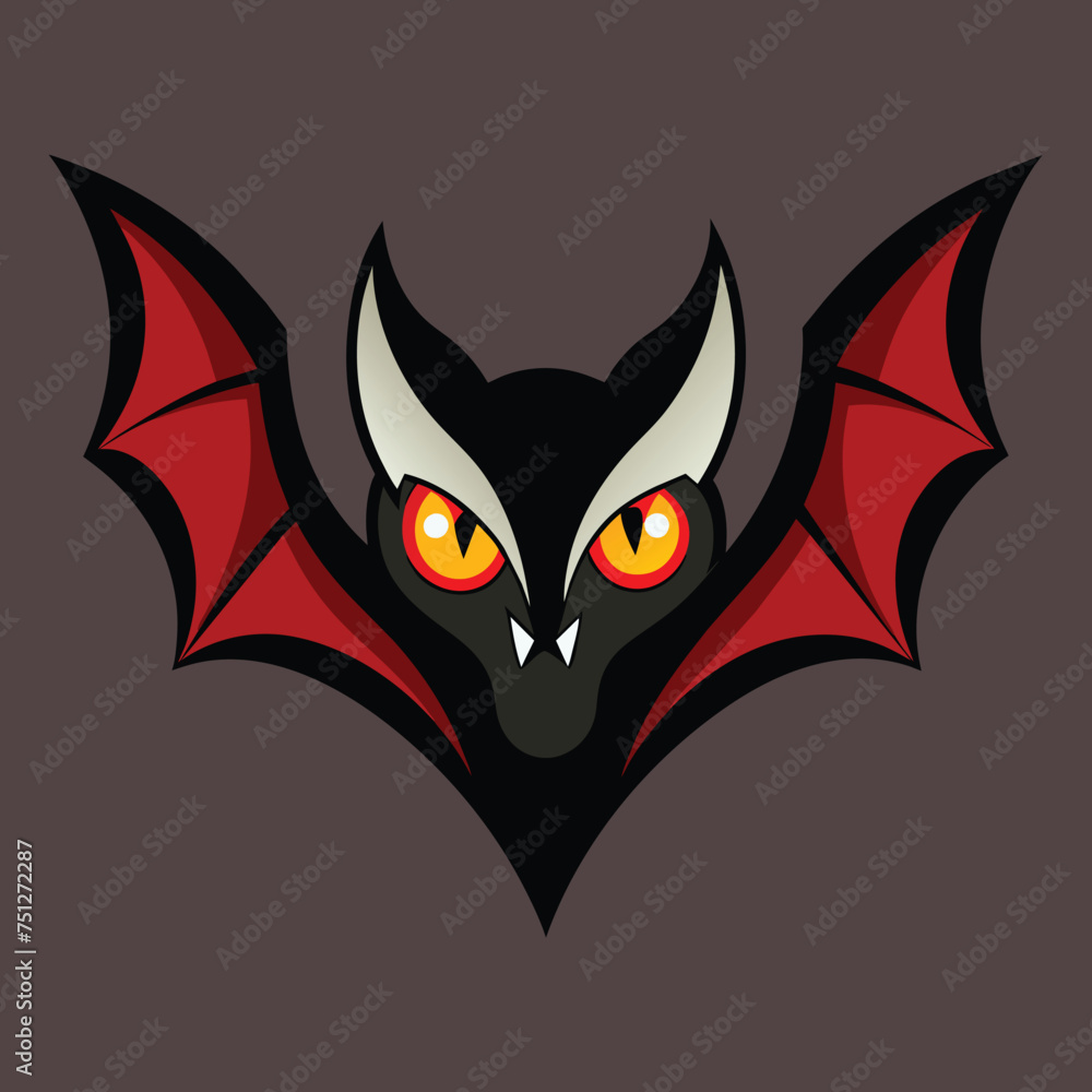 Illustration of a bat Illustration of a bat