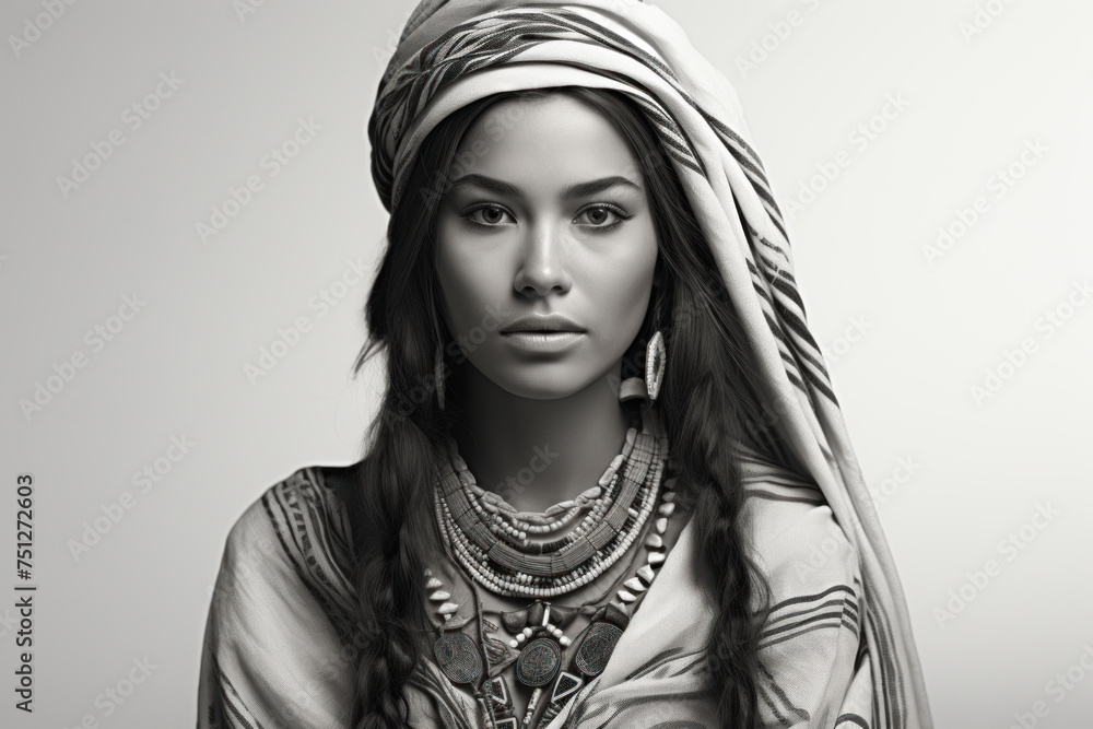 Naklejka premium Portrait of a woman