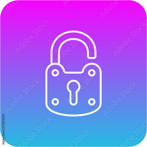 Open Lock Icon