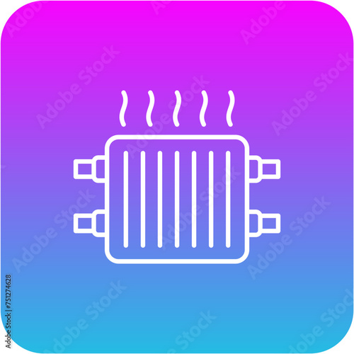 Central Heating Icon