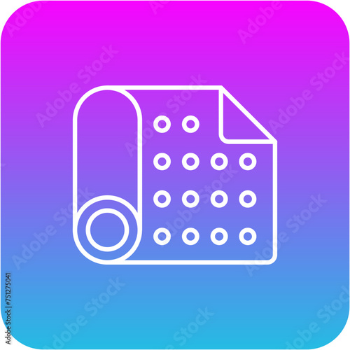 Yoga Mat Icon