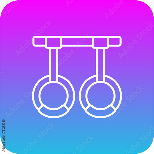 Gym Rings Icon