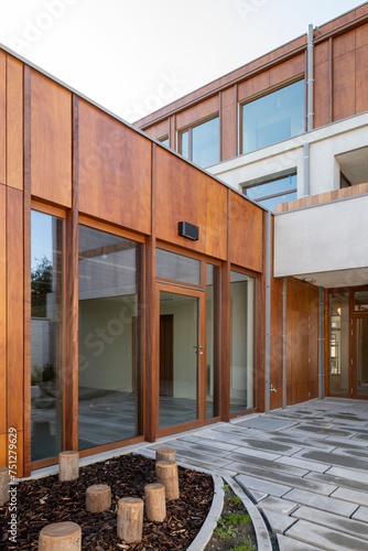 playground of apartment building