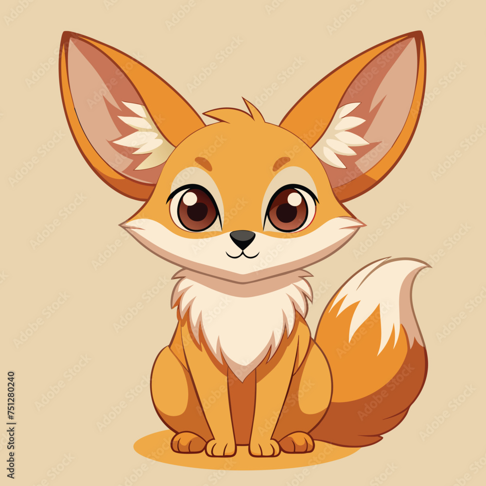 Illustration of a fox