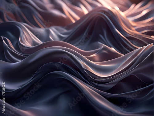 3d-waves-mimicking-the-elegance-of-flowing-fabrics-slumped-and-draped-gracefully-composed-in-dark