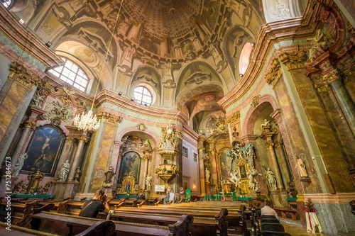 Old Cathedral of Saint John of Matha and Saint Felix of Valois in Bratislava, Slovakia © Xavier Allard
